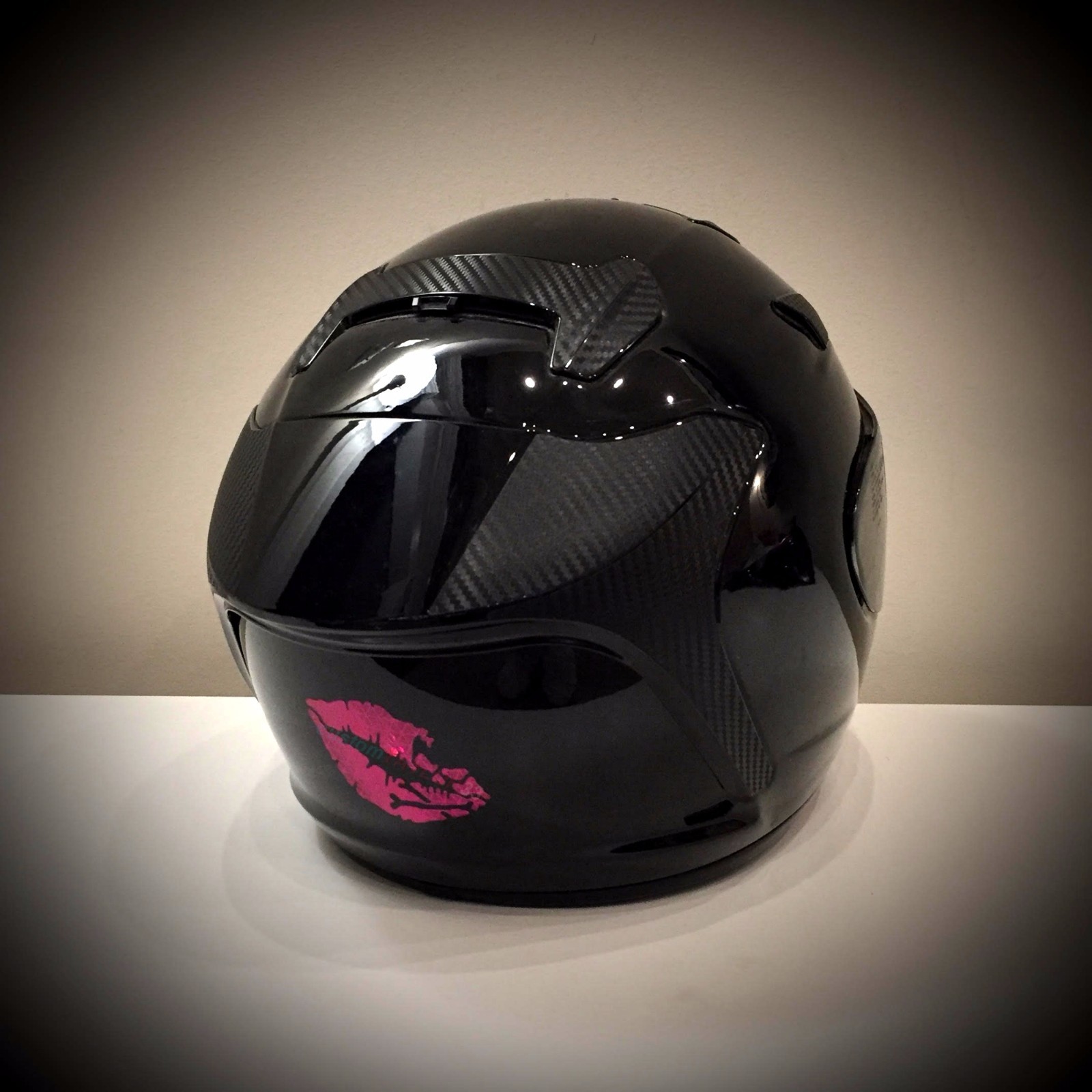 High Intensity REFLECTIVE Kiss Of Death Decals Stickers Motorcycles Cars Helmet