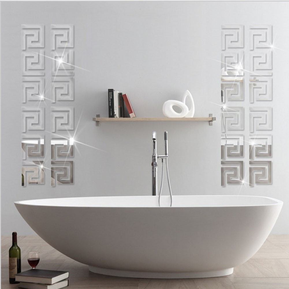 Contemporary For TV Background Wall Stickers for Stylish Home Decor Set of 10
