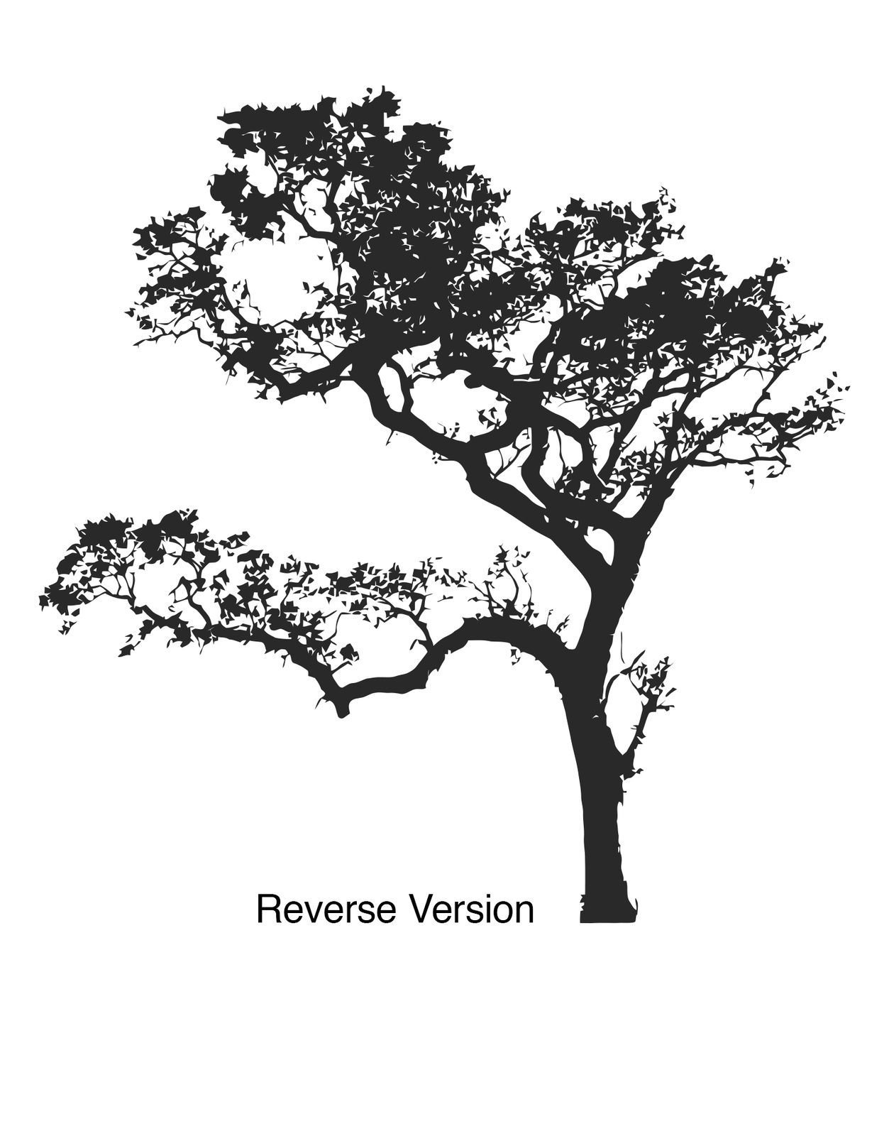 Tree Wall Decal. Tree Wall Sticker. Tree Sticker for Bedroom Bathroom Decor #409