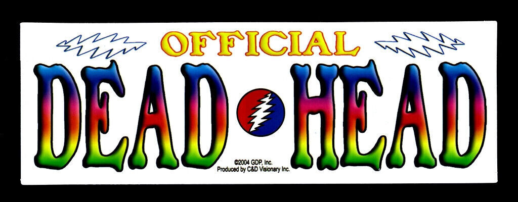 Grateful Dead Dead Head Sticker Decal