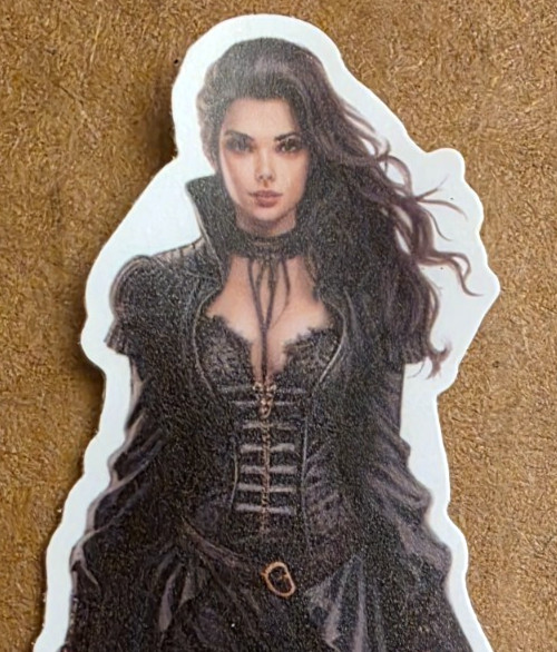 Halloween Sticker Girl Witch Vampire Ghost Gothic Steampunk Punk Emo Anime Manga
