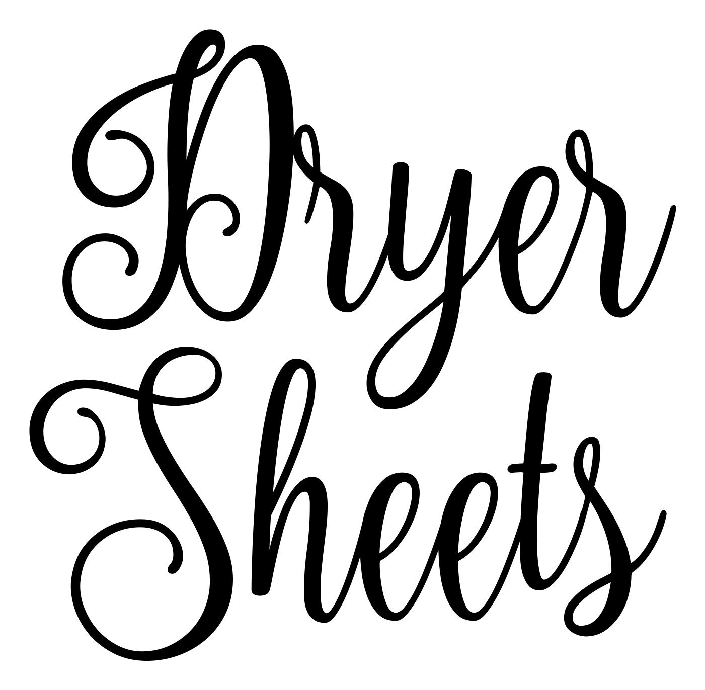 Laundry Room Organization Labels Vinyl Stickers – Home – Die Cut Decals Fancy