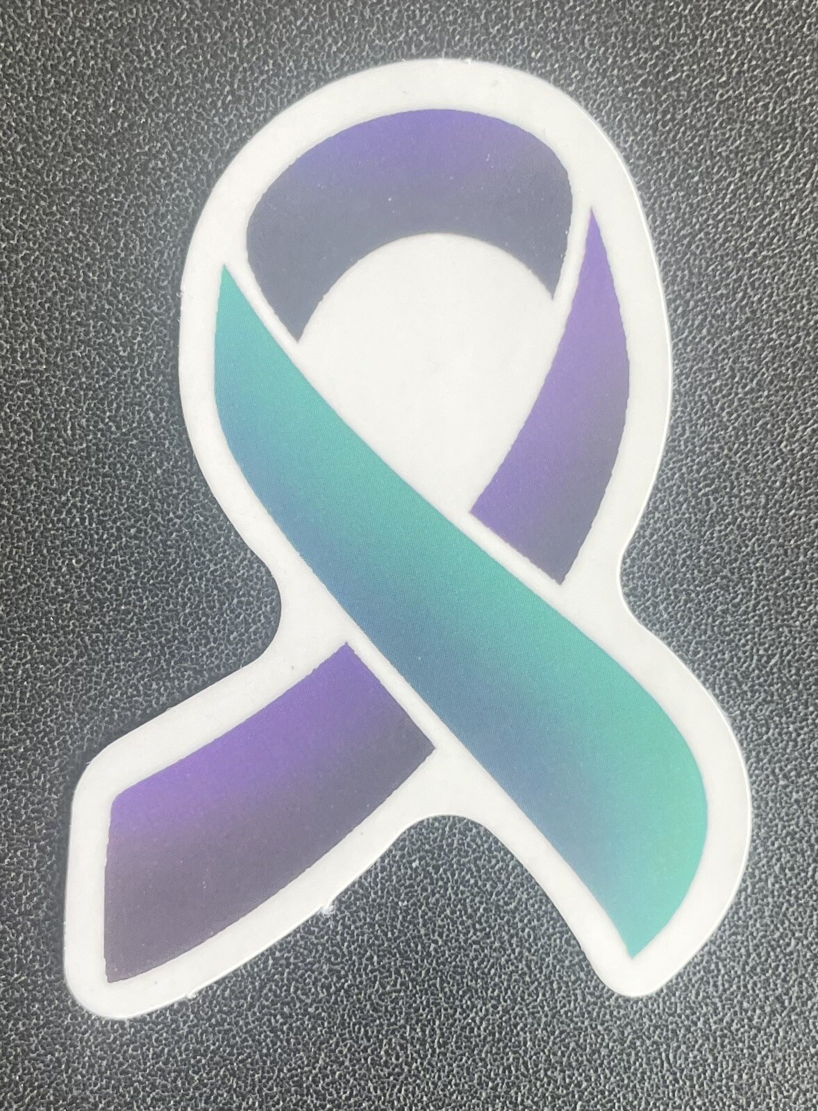 12 Suicide Prevention Awareness Stickers Purple Teal As Shown