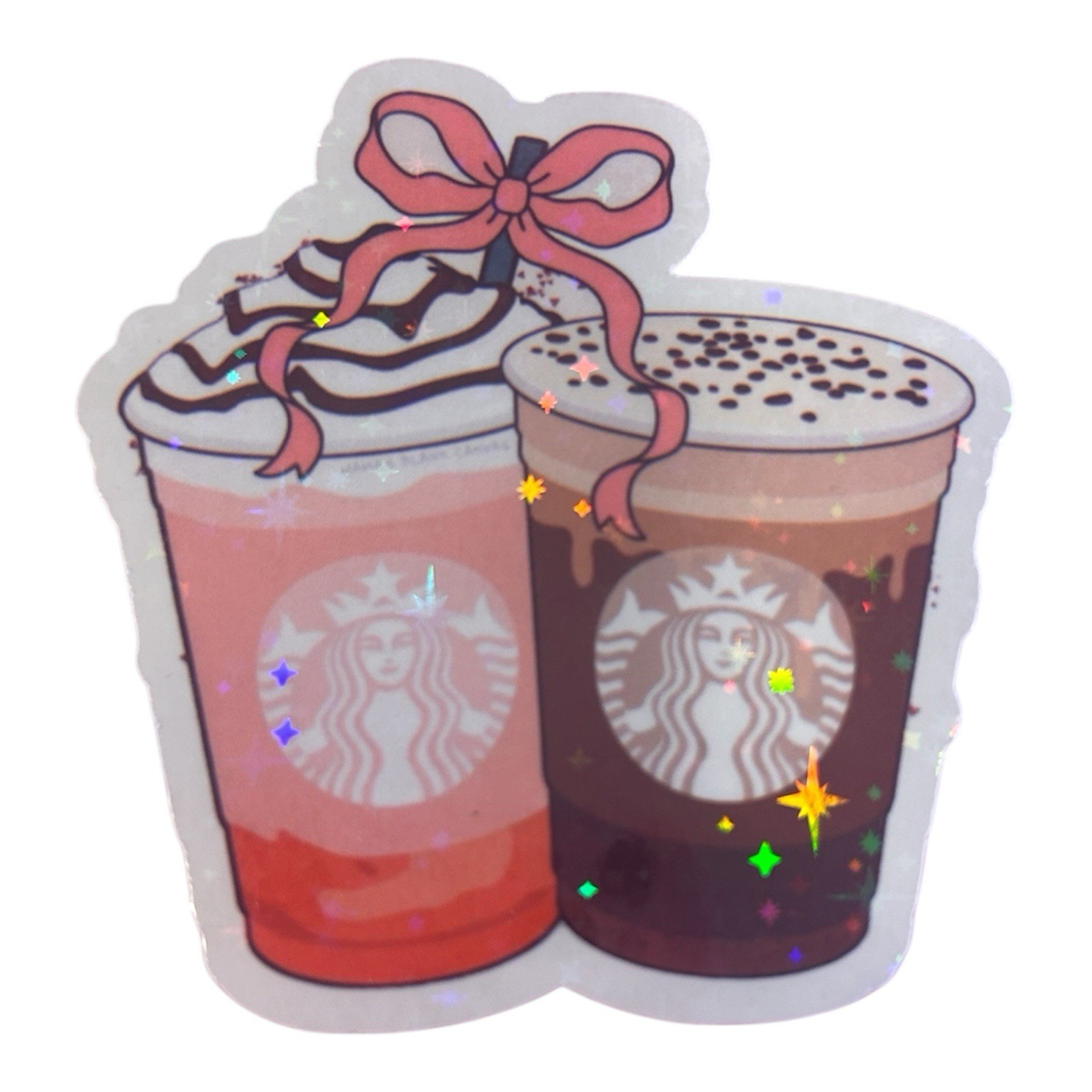 Handmade Coffee Sticker