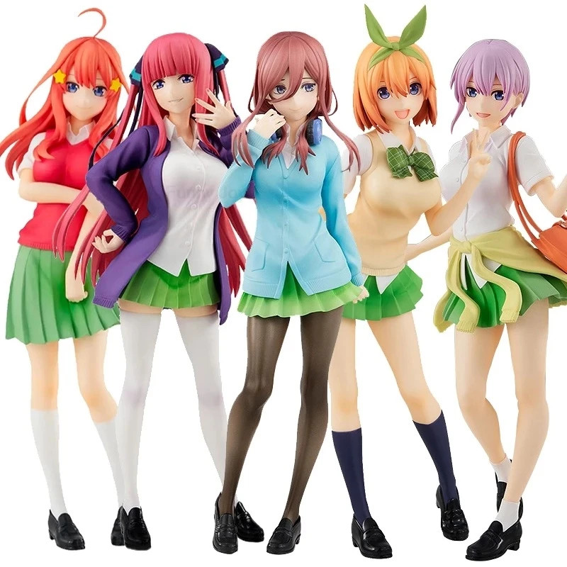 Cute Nakano Miku Nino Cat Figure 7in – Anime Quintessential Quintuplets Gift Toy