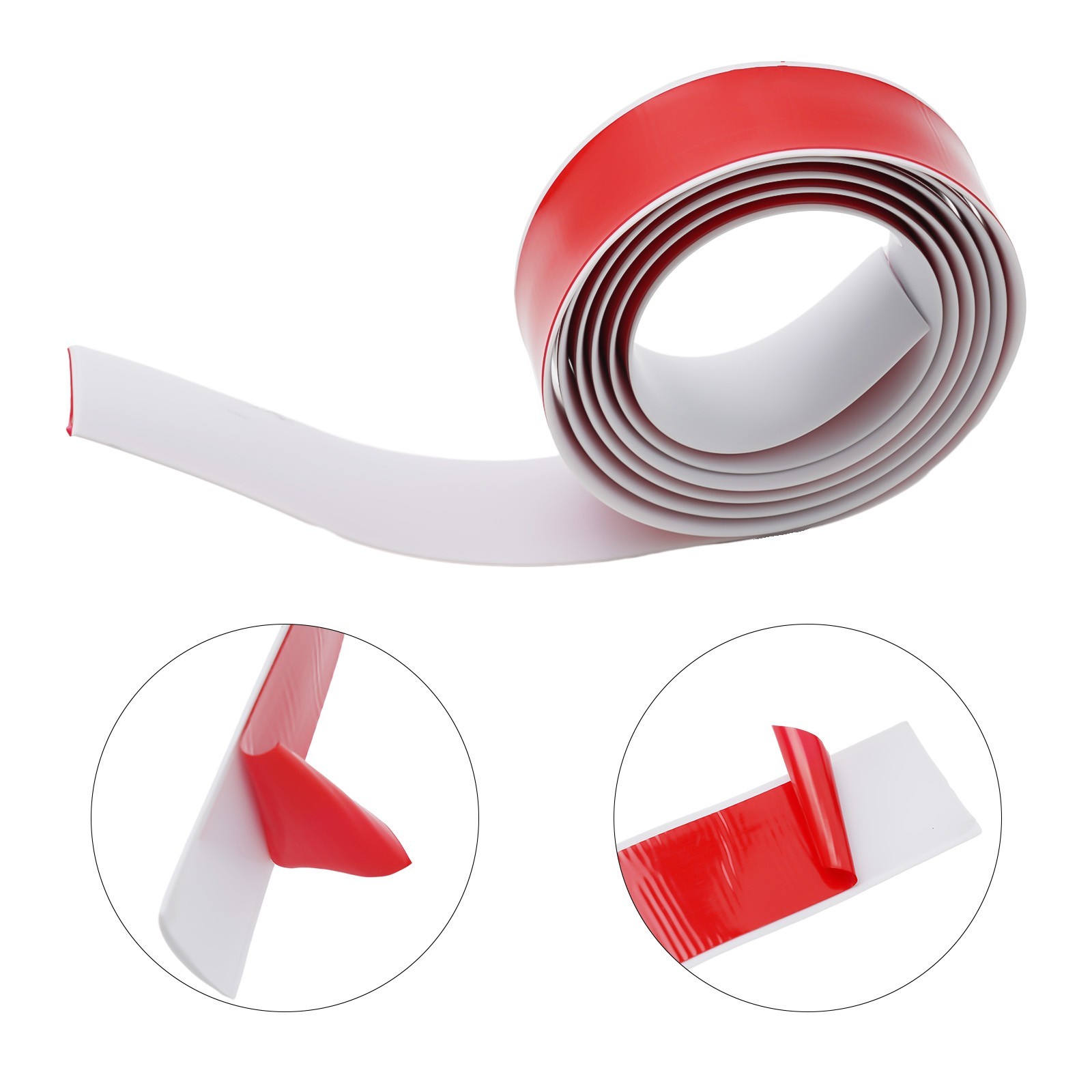PVC Flat Floor Transition Strip Laminate Floor Edging Strips Door Divider Strips