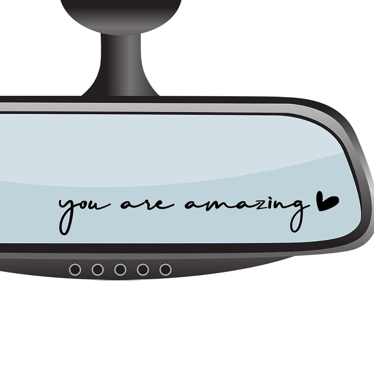4 x You Are Amazing Rearview Mirror Decal,Car Decal For Women,Rear View Mirror S