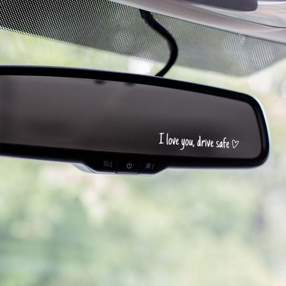 Car Decor Driving Decal Car Accessories Colorful Design Safety Message