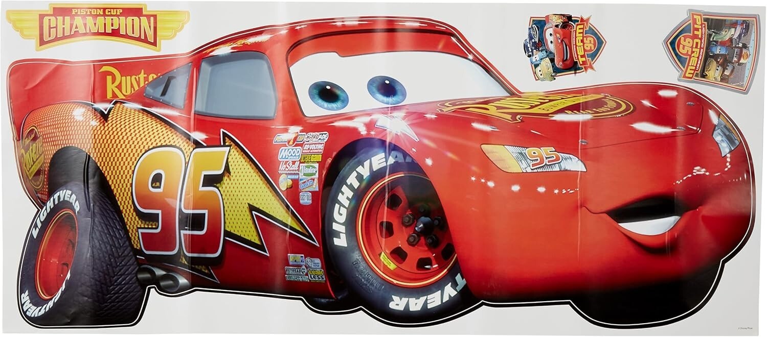 RoomMates RMK2749SCS DC Superhero Logos Peel and Stick Wall Decals 16 count