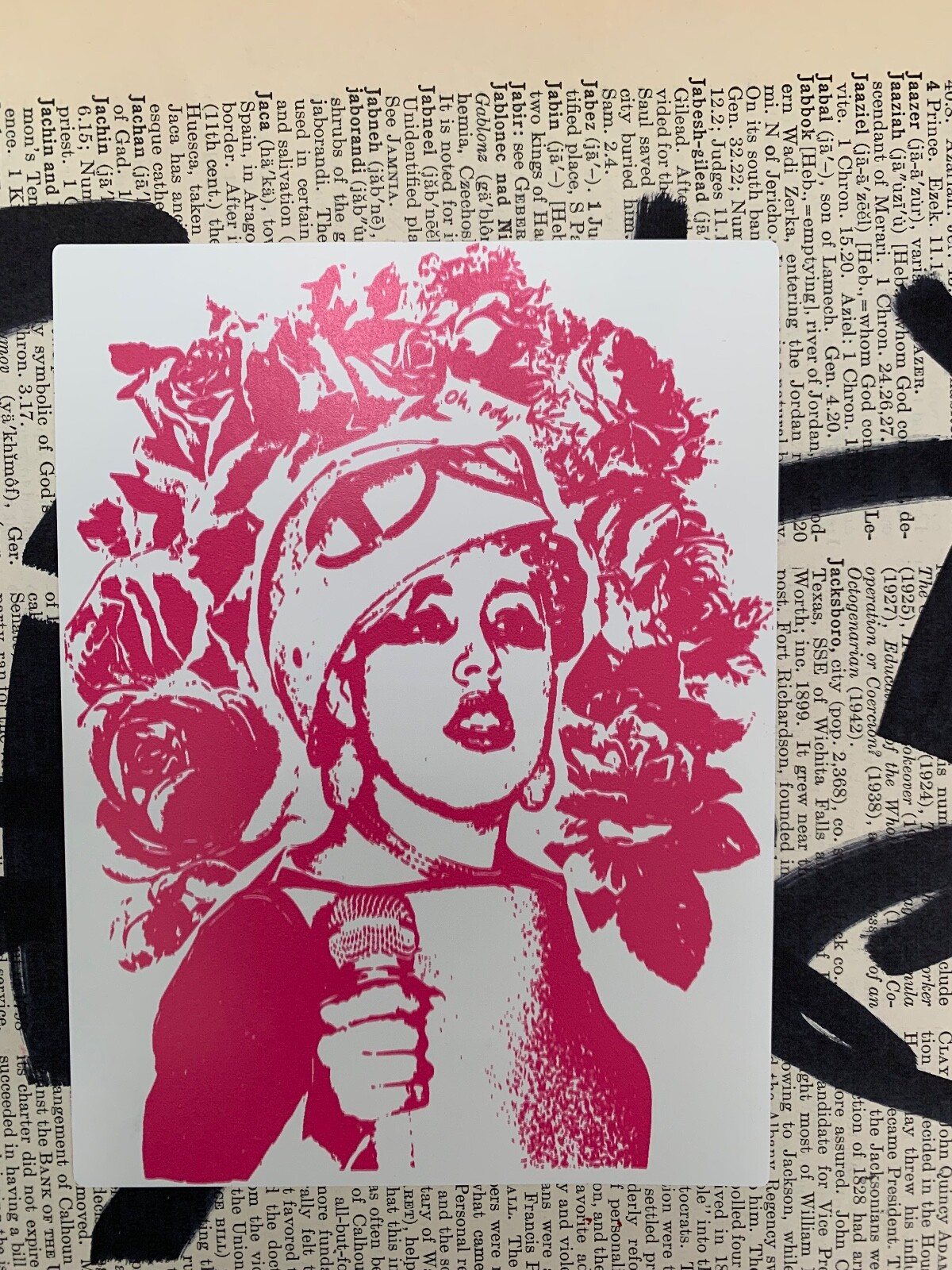 X-Ray Spex Poly Styrene PUNK 4"X5.25 vinyl sticker laptop guitar helmet car