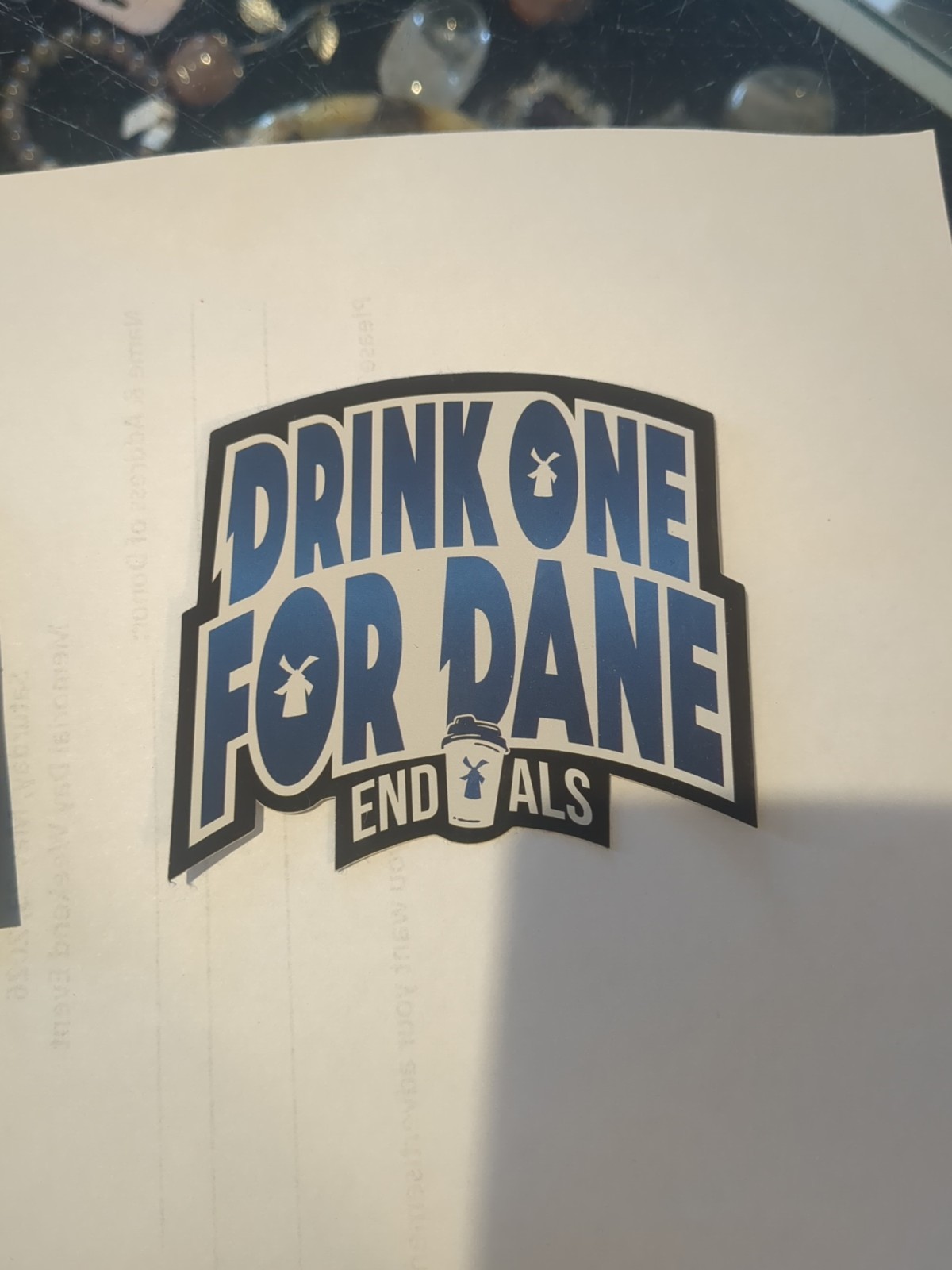 NEW Dutch Bros Coffee Drink One For Dale Logo Sticker 2026