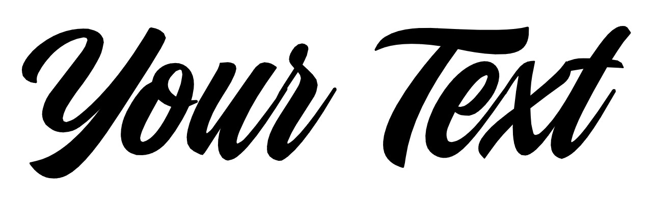 YOUR TEXT Vinyl Decal Sticker Car Window Bumper CUSTOM Personalized Lettering