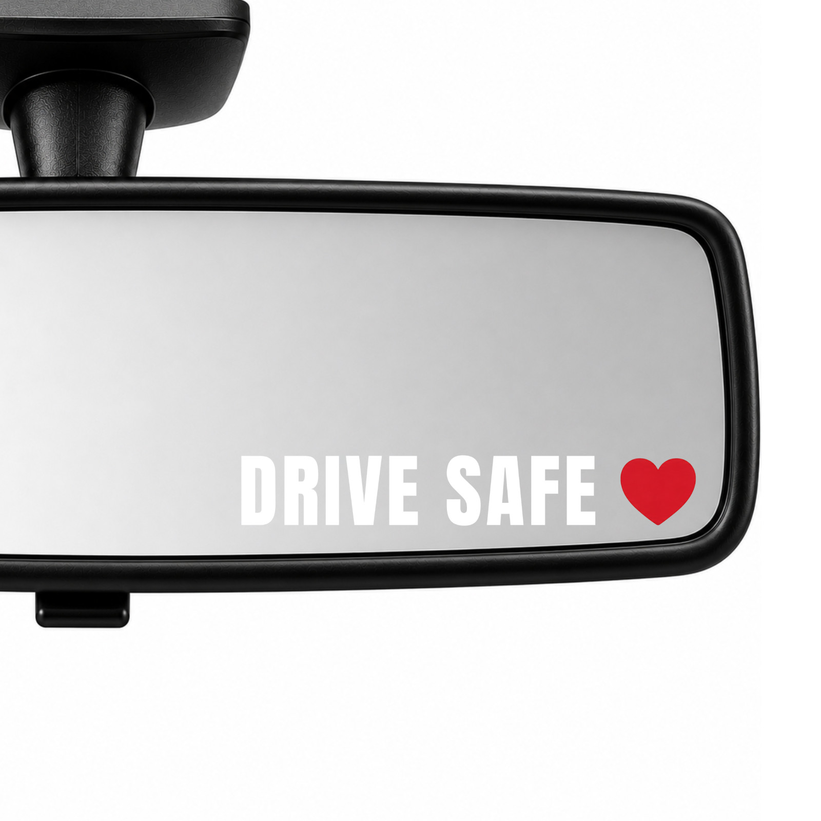 Rear View Mirror Sticker Decal, Positive Affirmations for Men and Women, 4 Pack