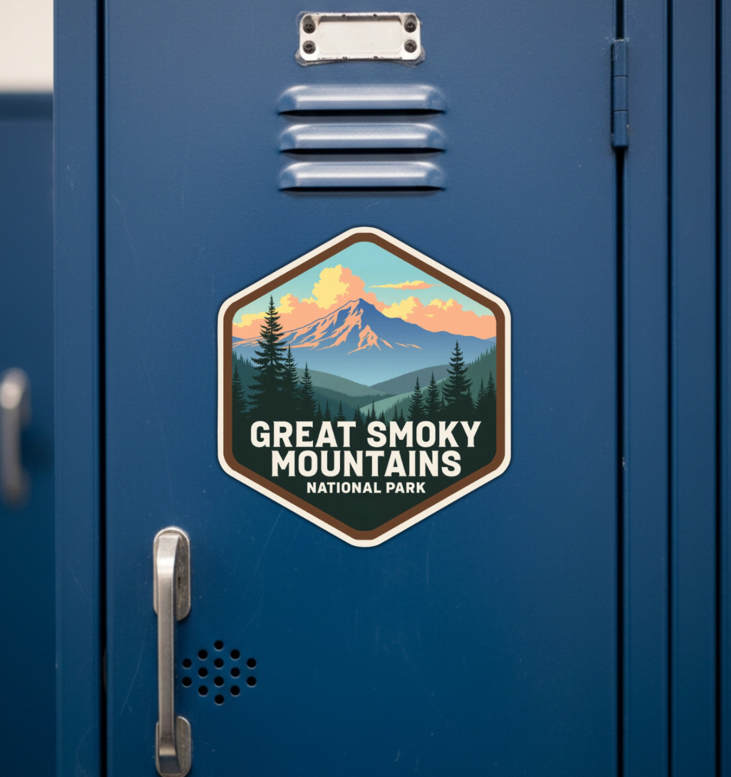 Great Smoky Mountains National Park Fridge Magnet or Laptop Sticker