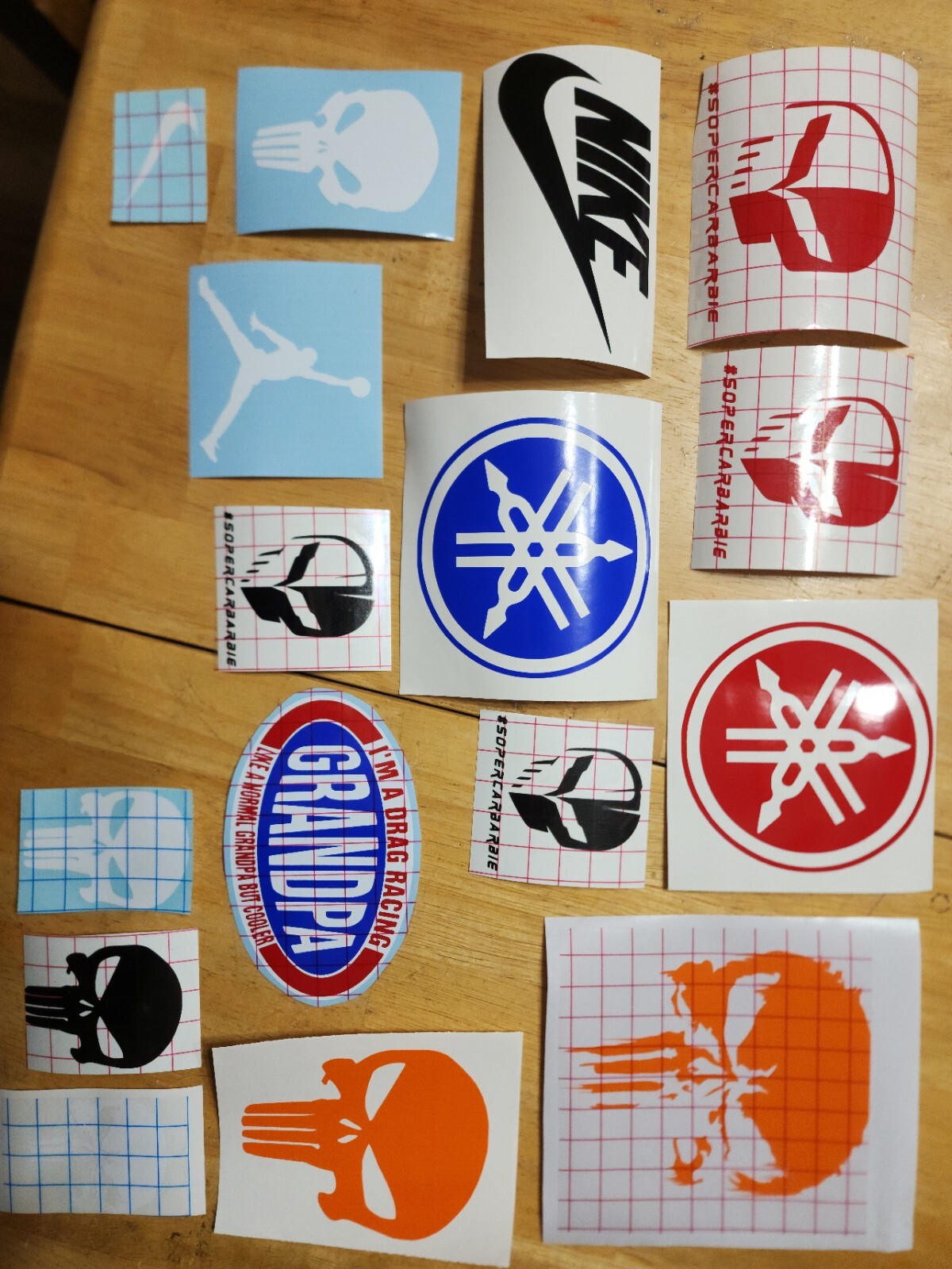 Custom/Personalized Vinyl Decals And Stickers Roughly 5in