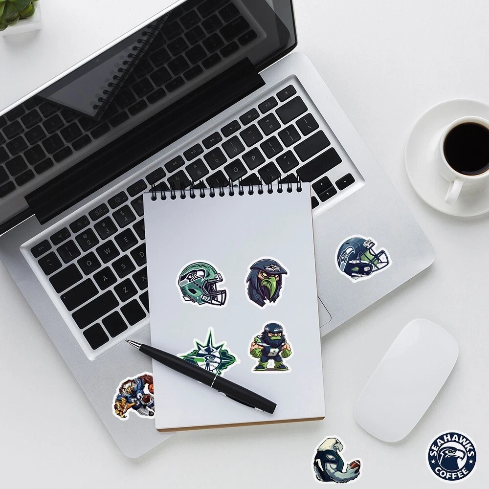 AMERICAN FOOTBALL (RUGBY) TEAM STICKER PACKS, 50pcs Each Package