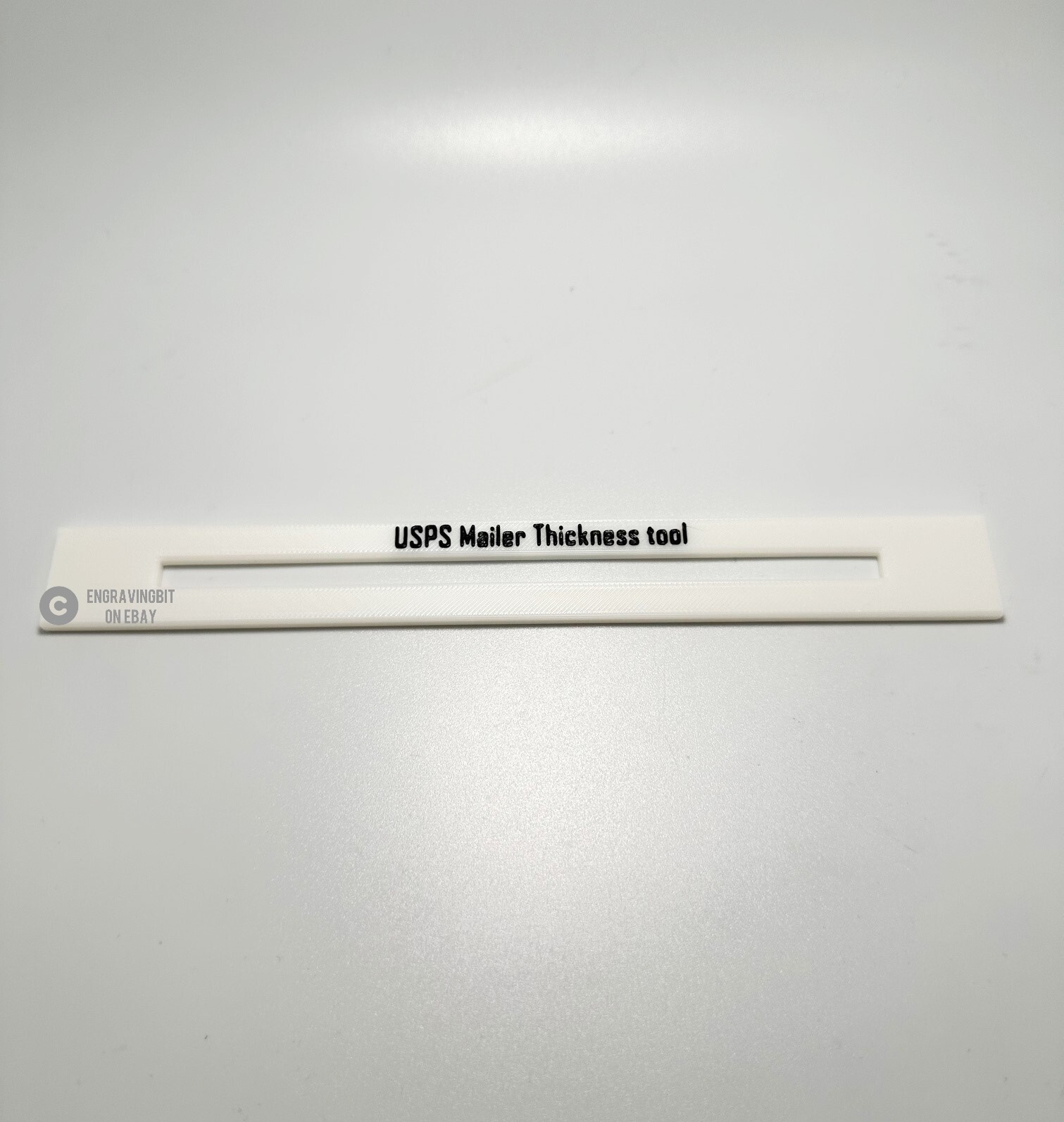 USPS EBAY standard envelope shipping thickness measuring tool postal service