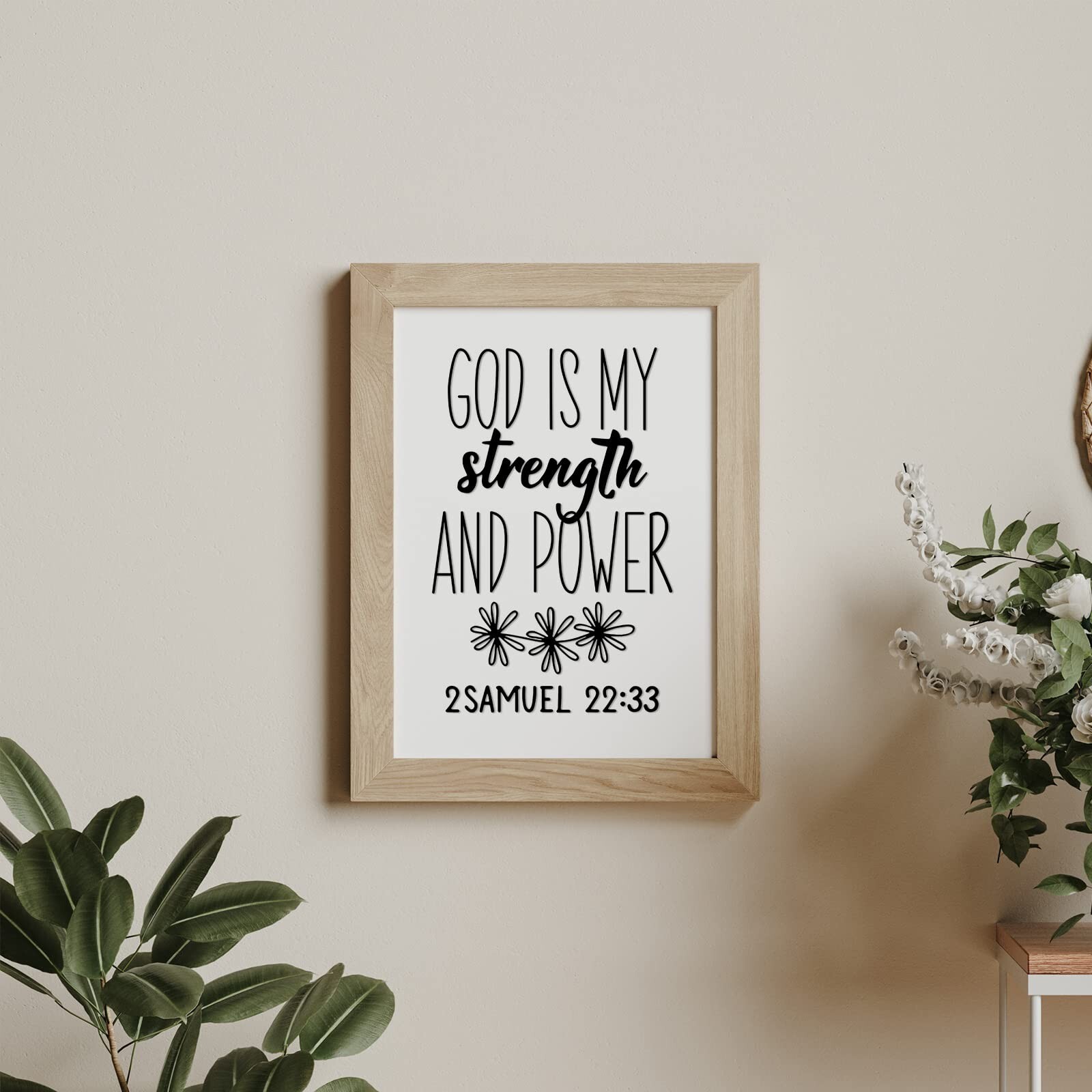 Sabary 12 Pcs Bible Verse Wall Decals Religious Scripture Wall Art Inspiratio…