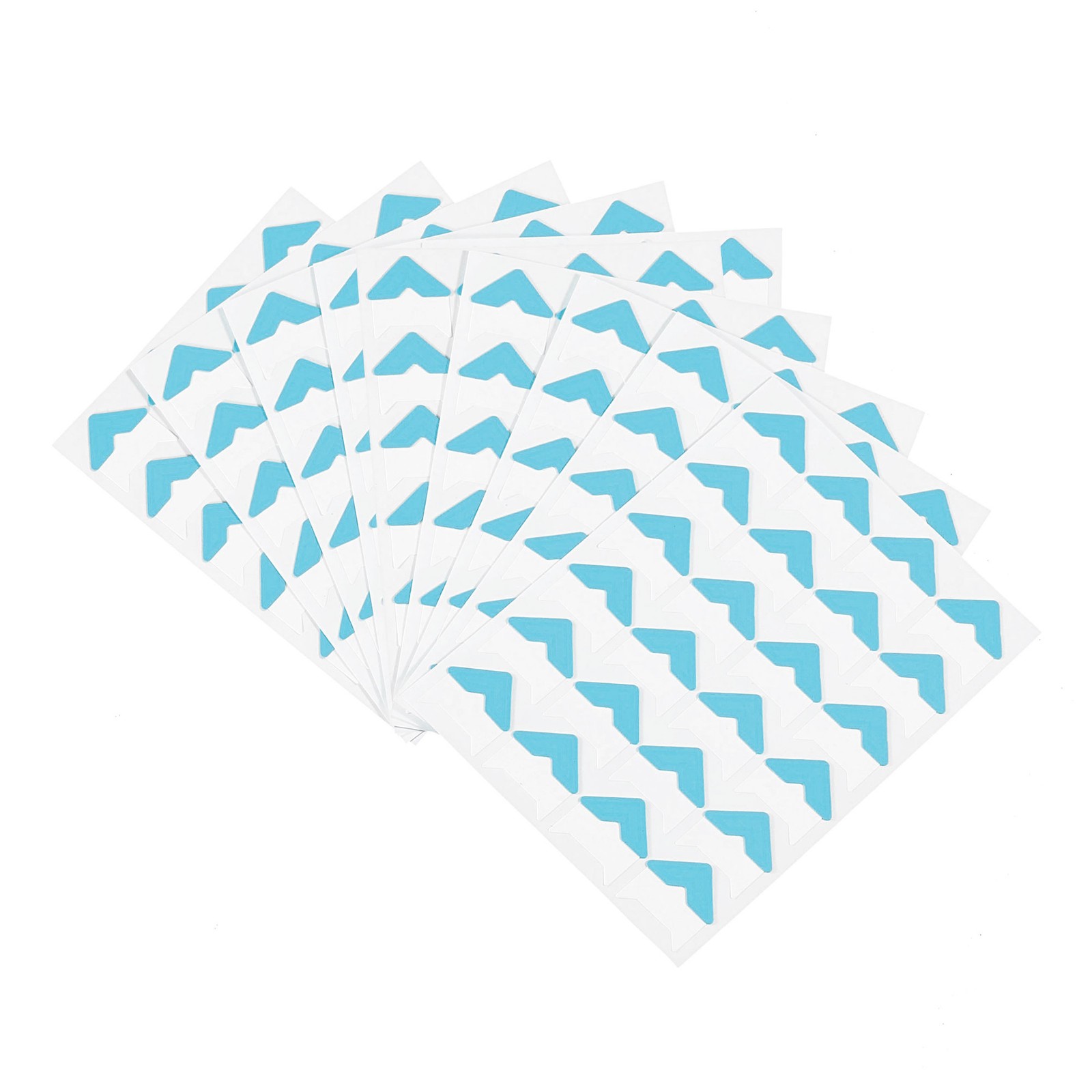 Photo Corners 15 Sheets/360 Pcs Self Adhesive DIY Picture Mounting Sticker Blue