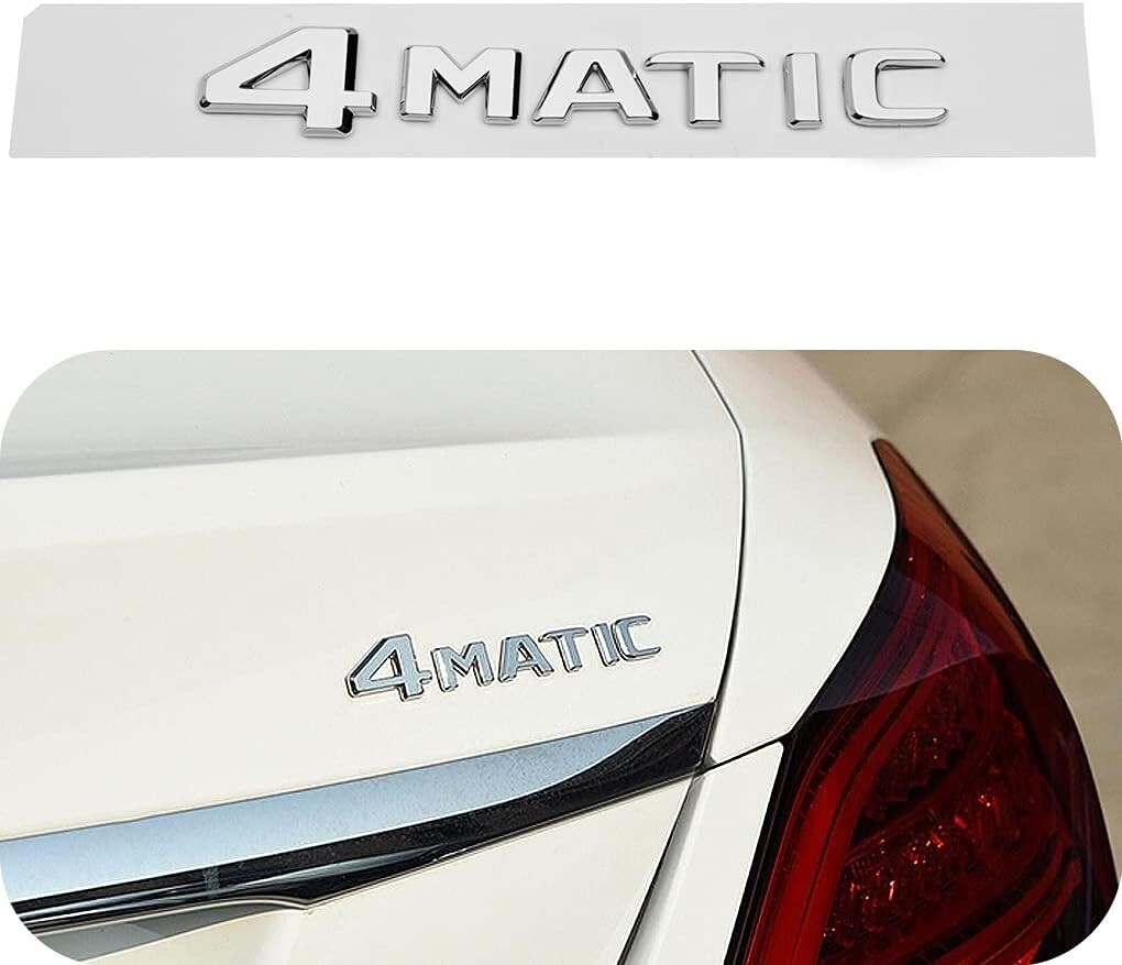 Adhesive Chrome Emblem for Mercedes-Benz – Elegant Upgrade for Your Vehicle