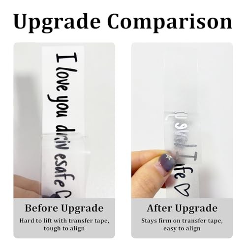 White Cute Car Stickers Upgrade I Love You Drive Safe Mirror Stickers – 3 Pcs