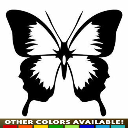 Butterfly silhouette waterproof Vinyl Decal Sticker for Door Windows Wall Home