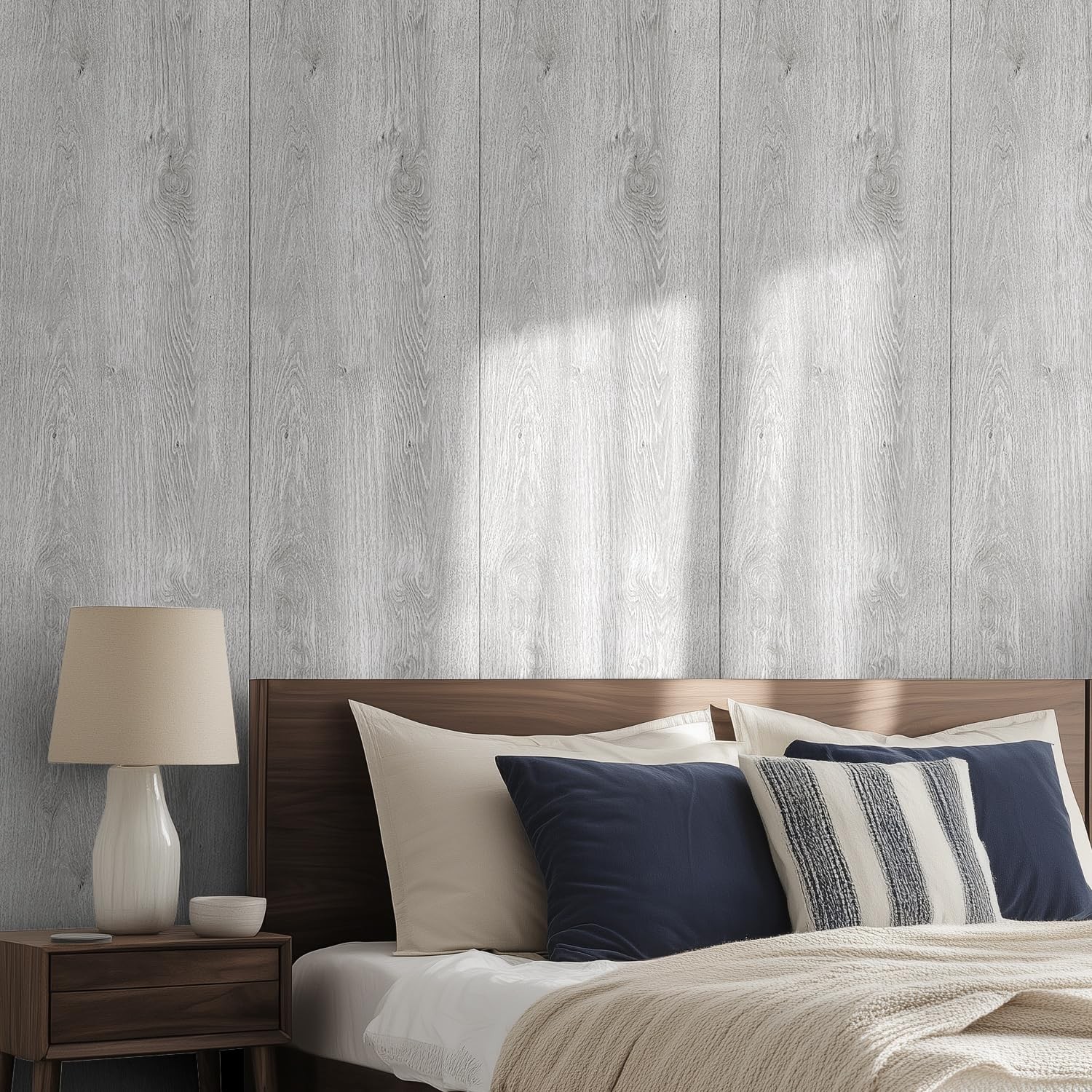 Luxury Thicken Wood Grain Peel and Stick Floor Tiles Self-Adhesive Vinyl Floo…