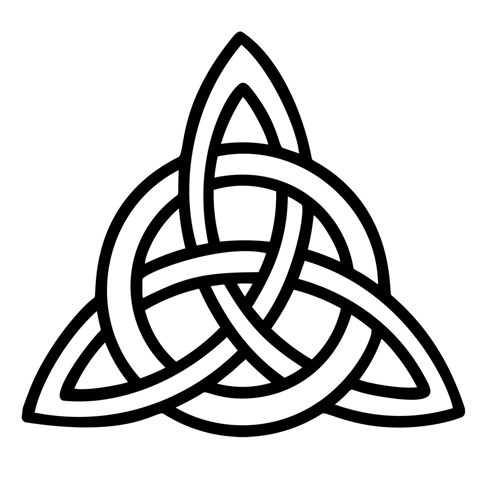 6" Celtic Trinity Knot Vinyl Decal Sticker