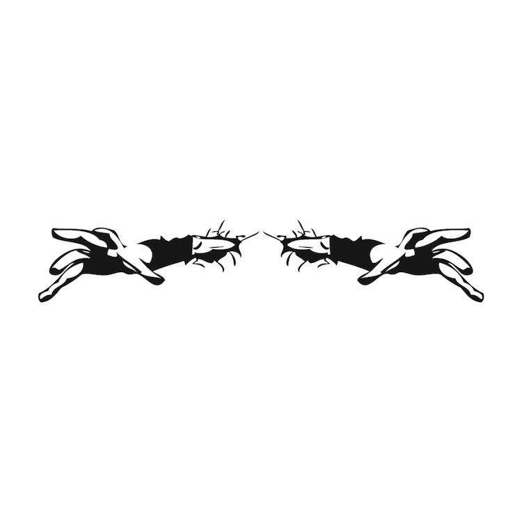 Reaching Hands Wall Decal Cool Teens Wallpaper Scary Palm Removable Vinyl, g21