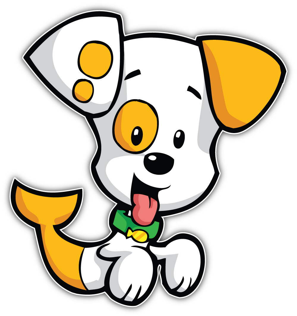 Puppy Bubble Guppies Cartoon Sticker Bumper Decal – "SIZES"