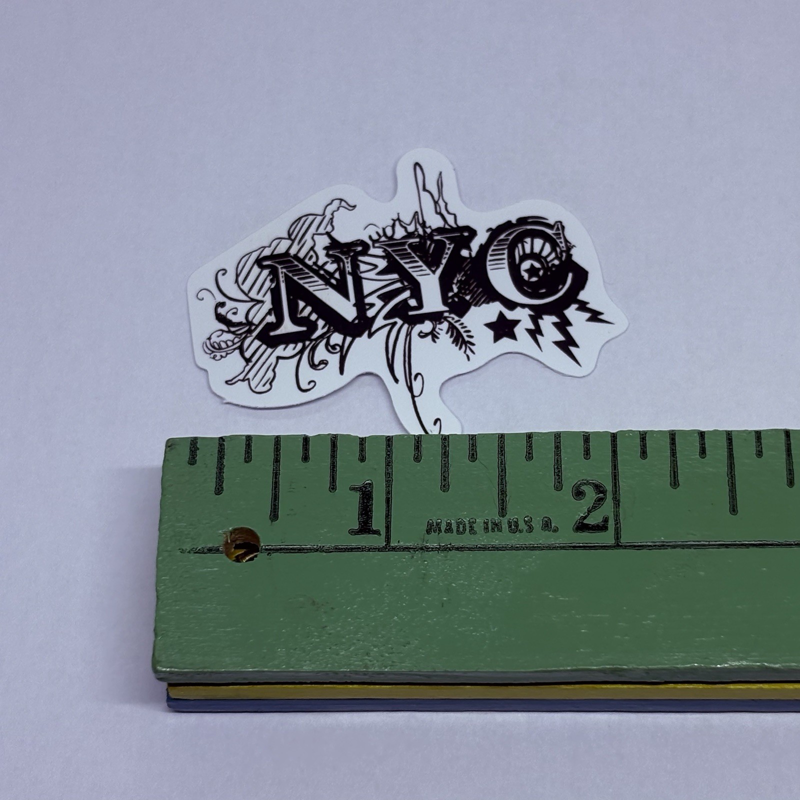 New York City Sticker “NYC” Stylish Travel Art Decal Vinyl Country Souvenir Tc9