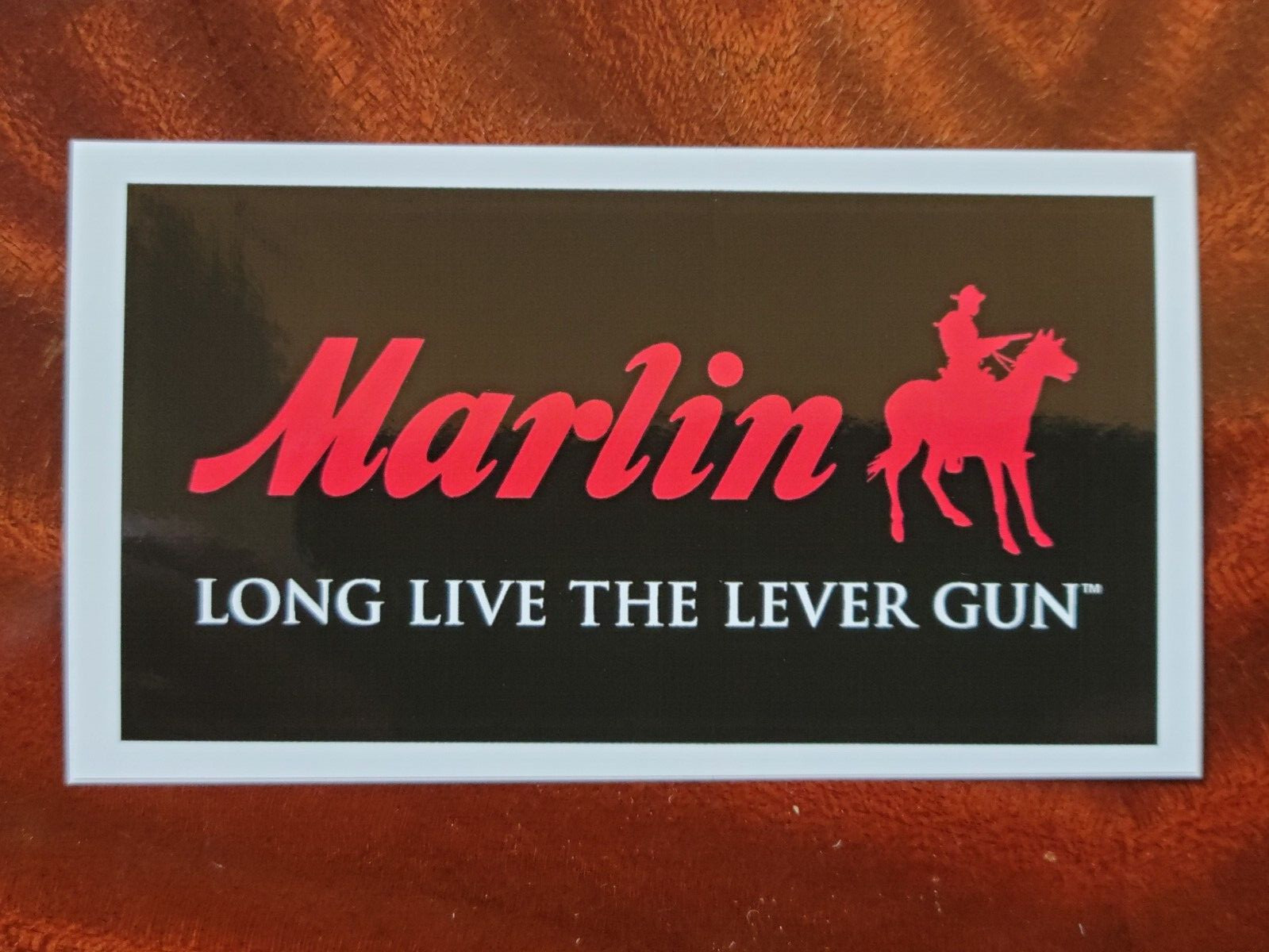 Marlin Firearms Vinyl Decal Bumper Window Safe Sticker 3 1/2 x 2 Ruger
