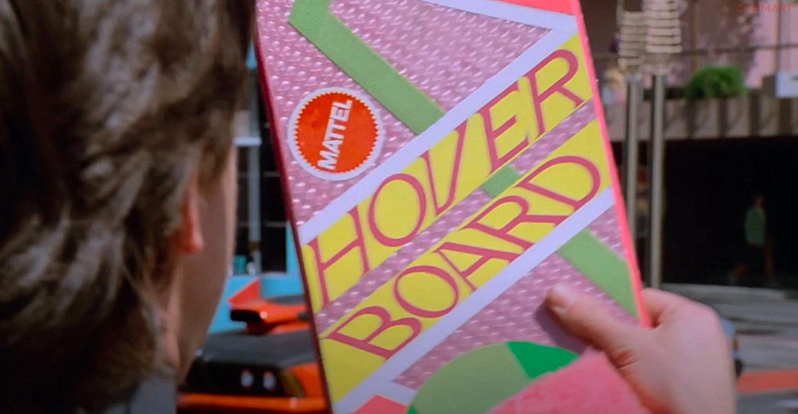 HOVERBOARD Back to the Future 2 movie prop upgrade decal sticker set of 2 BTTF