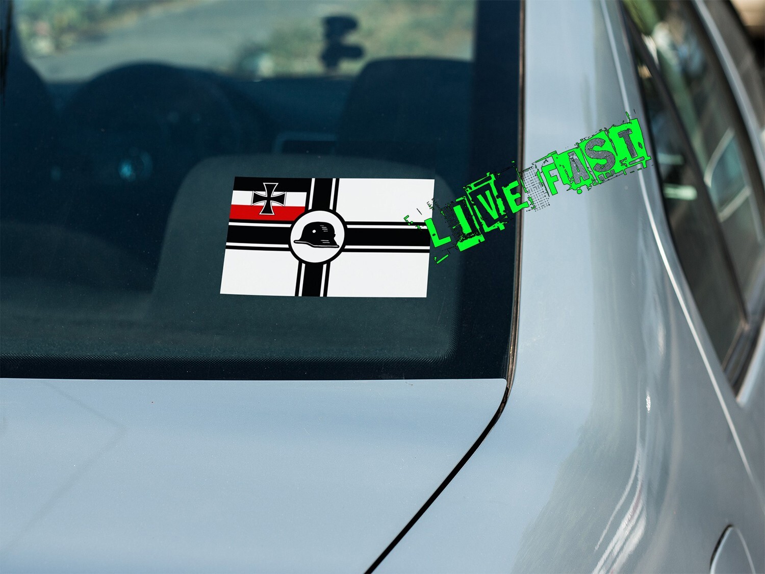 Der Stahlhelm Vinyl Sticker Decal german eagle iron cross imperial germany ww1