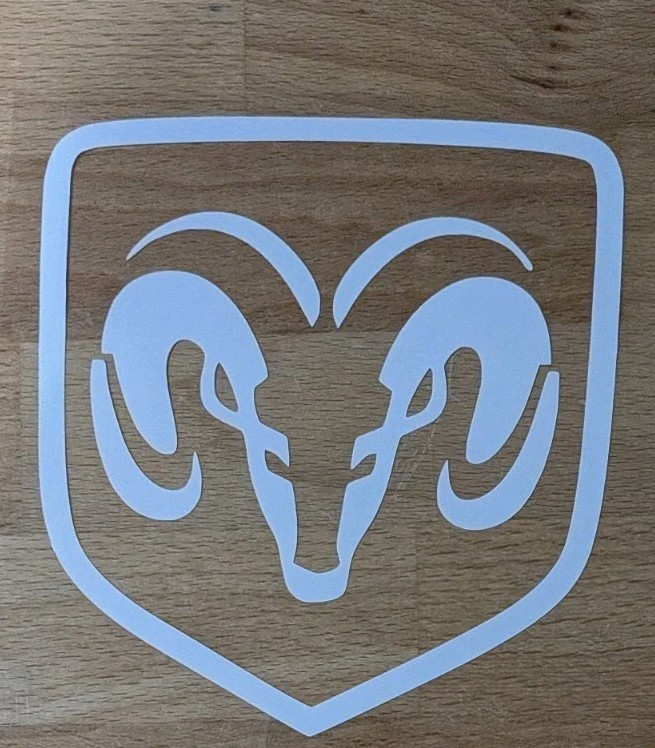 RAM vinyl decal