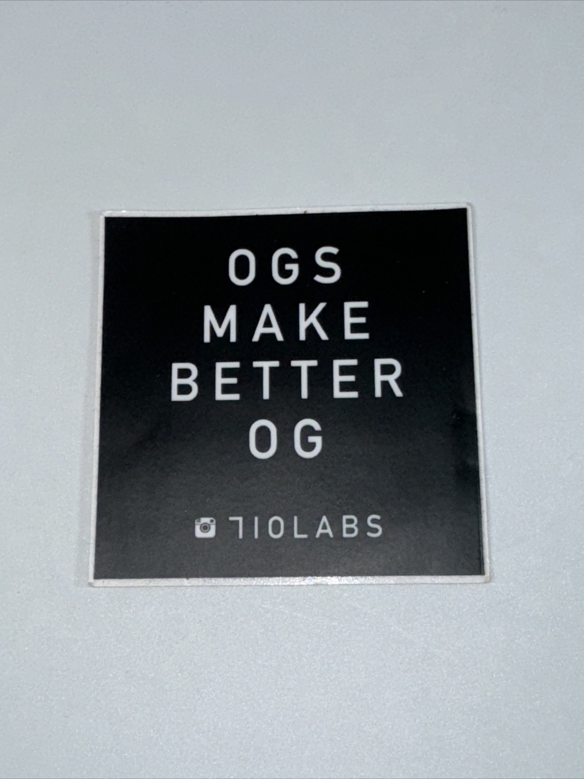 710 LABS – 710Labs OGs Make Better OG Logo Sticker – 3×3 Inches