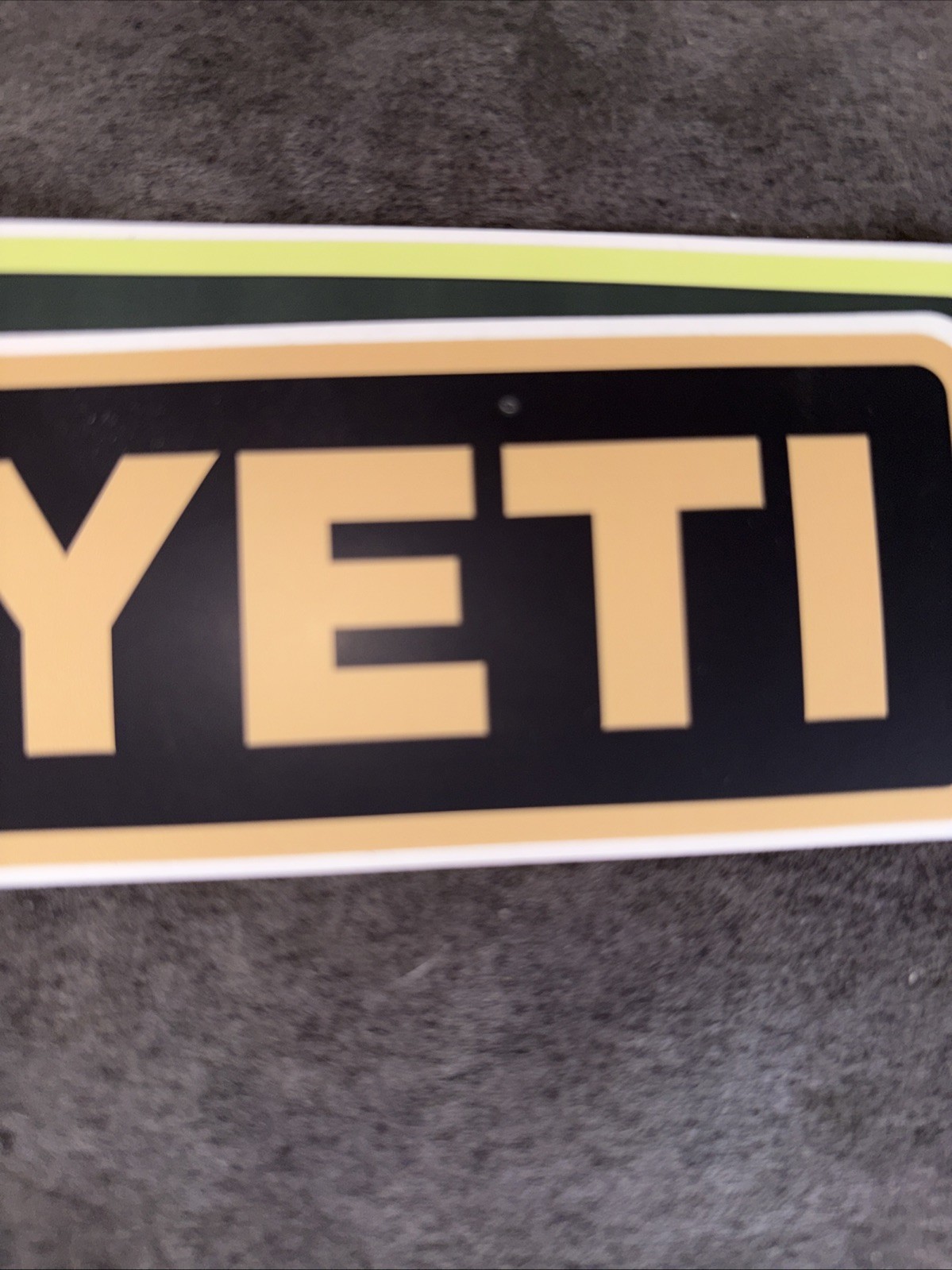 Yeti Sticker lot 5 Stickers