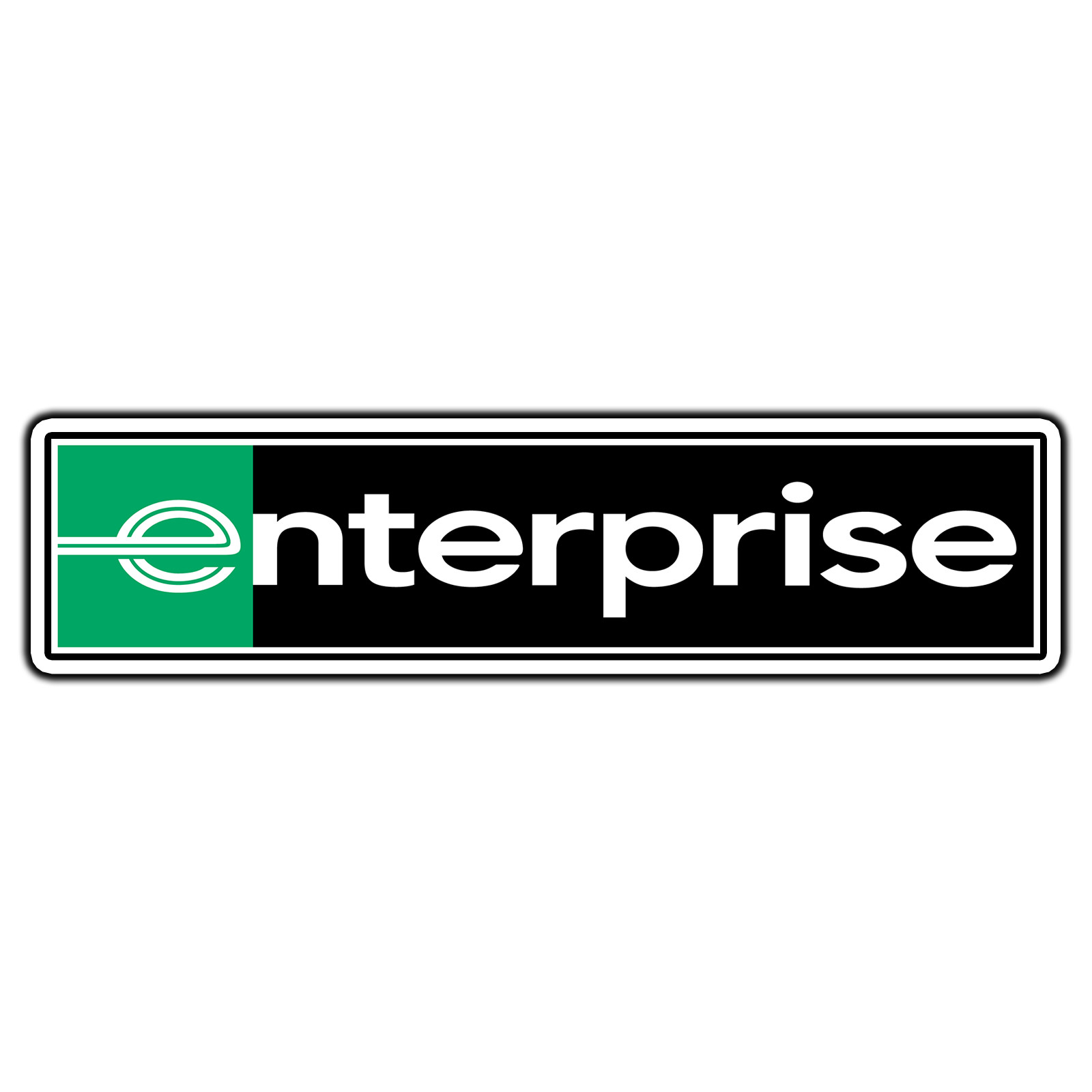 Enterprise Rent-A-Car Logo #1 Sticker Waterproof Vinyl Decal Die-Cut Laptop Car