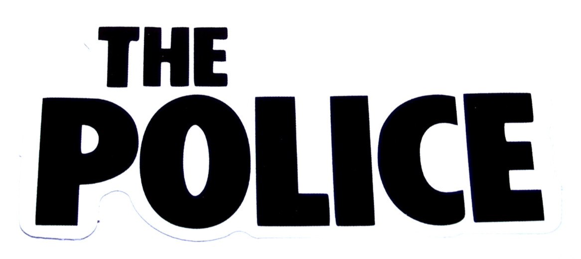 THE POLICE – Logo Cut Sticker Decal Band Music Rock – STING