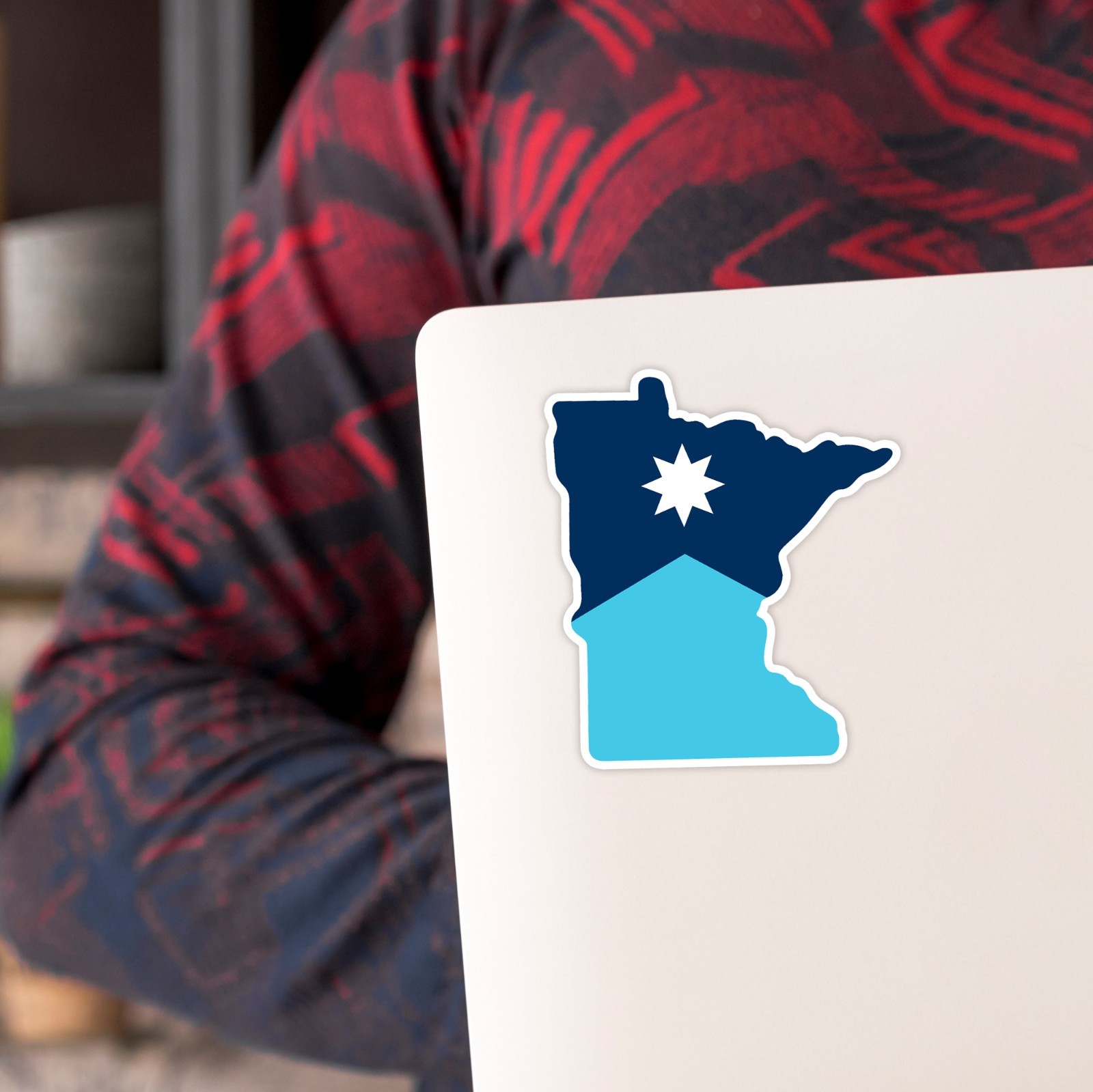 Minnesota Flag Sticker ICE Sticker Stand For Justice Sticker Laptop Car Decals