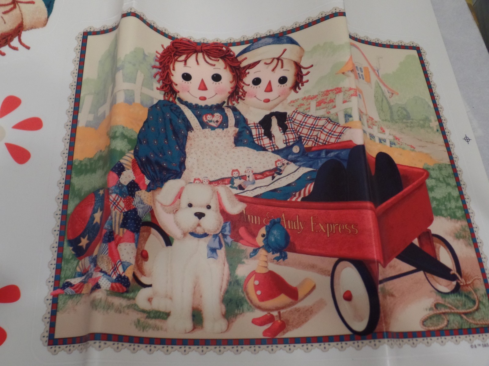 Raggedy Ann & Andy Nursery Wall Stickers Decals Decor 3 Sheets Ann Andy Dog