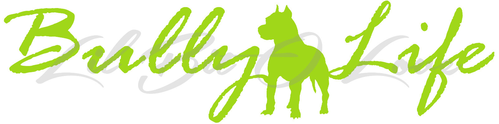 BULLY LIFE VINYL DECAL 22.5 X 5.6 AUTO PIT BULL PET DOG STICKER CAR WINDOW