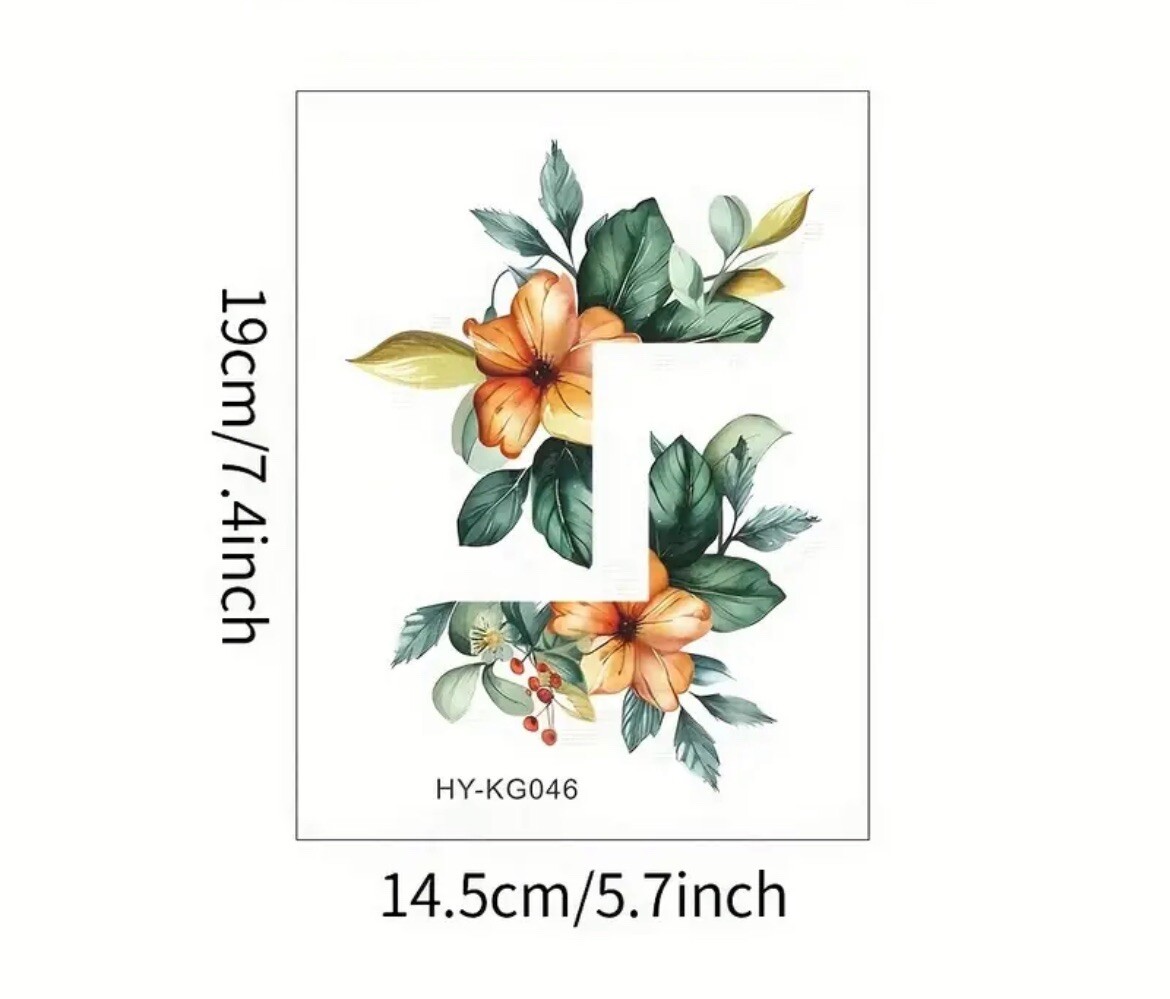 Flower Light Switch Decal/ Perfect For Any Room