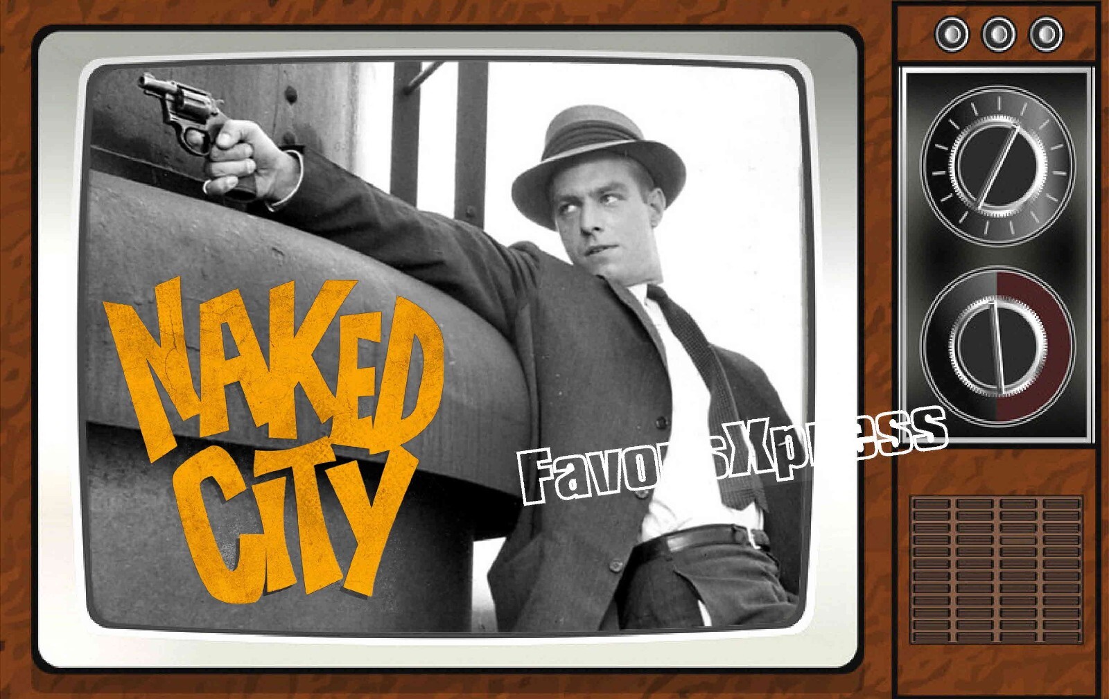 Naked City Classic TV Show PHOTO MAGNET 4 X 2.5 INCHES