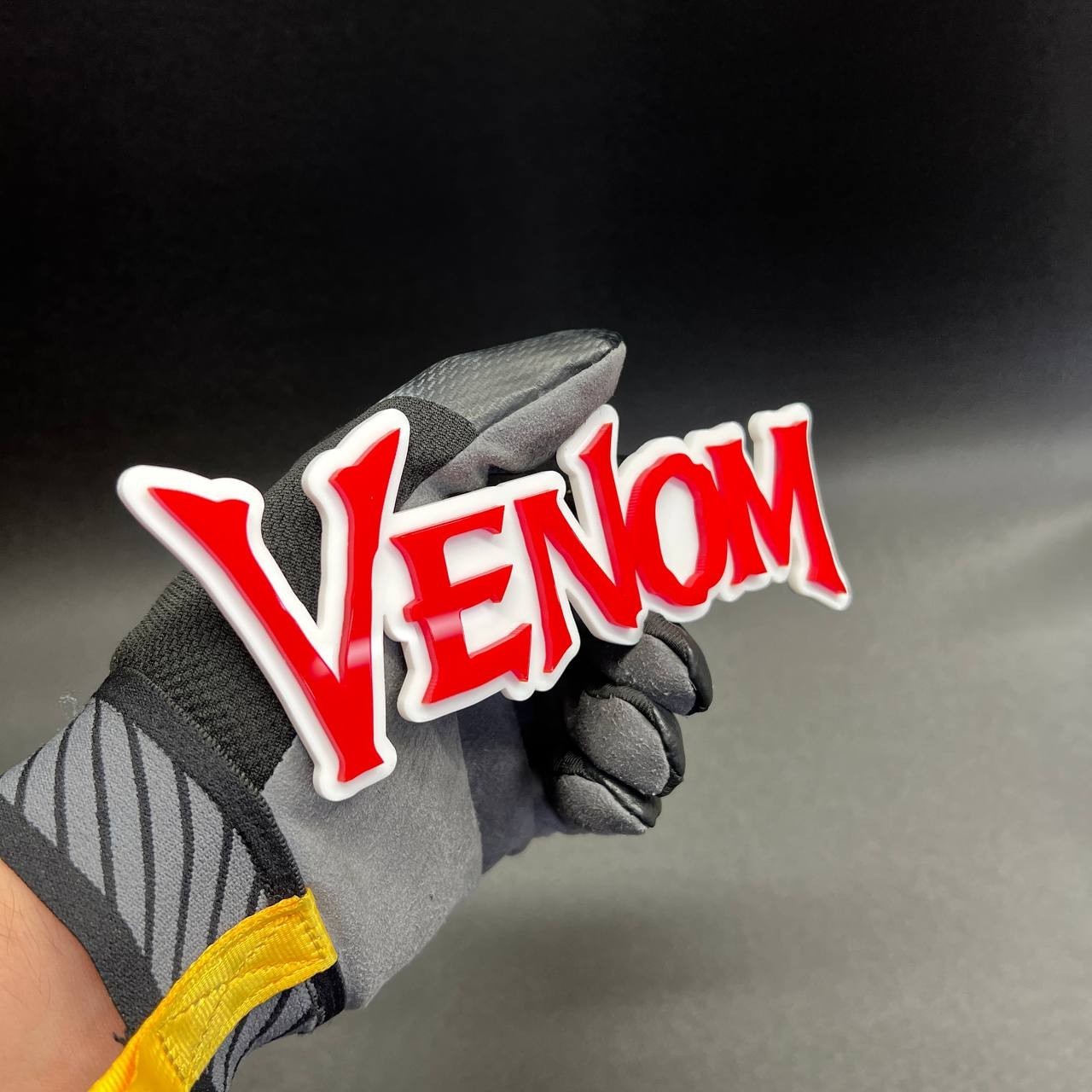 1PC Custom Venomous Text Car Badge Emblem Fender tailgate Aggressive Decal