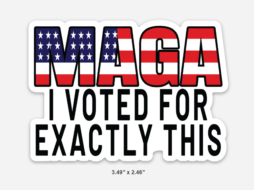 MAGA TRUMP Sticker pack, 7 America First decals, FAFO, MAGA 250, #47 Dream Team