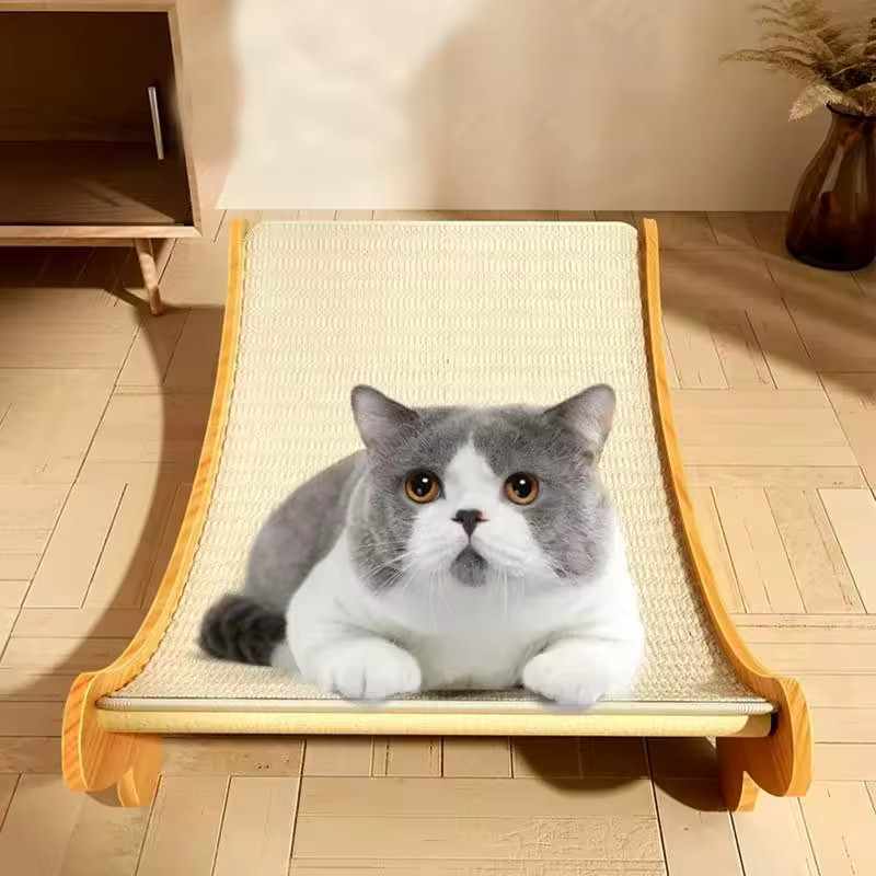 Sisal Cat Scratching Pad Cat Scratch Bed Mat for Small Medium Large Cats Give y