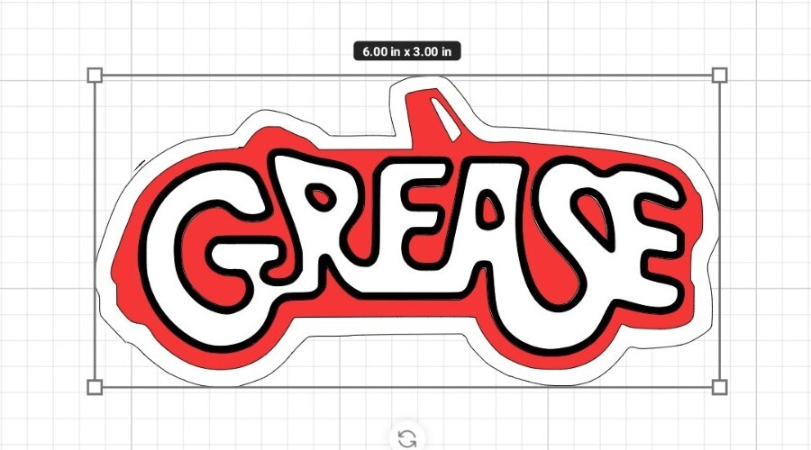 Grease Movie trendy Sticker anime cute nerd art indie 80's 70's nostalgia 6×3!