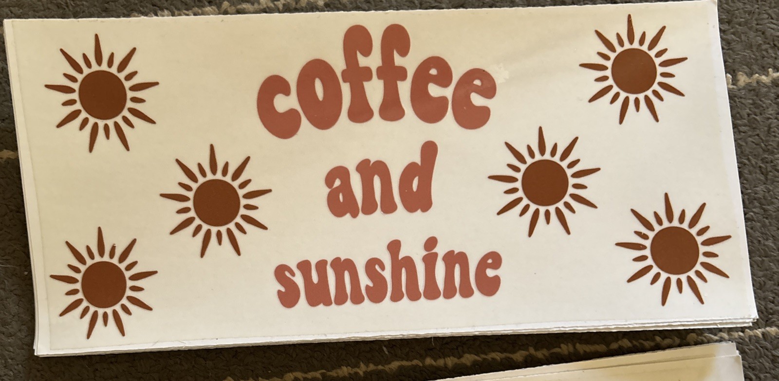 8 mixed UV DTF 16 oz cup wraps- Coffee Themed
