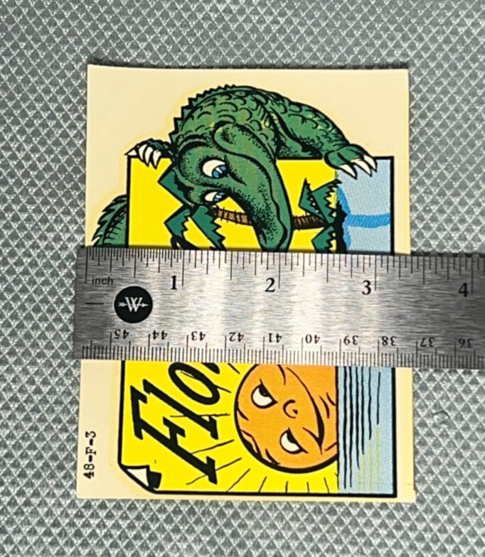Vintage Florida Sun & Gator Decal in Original Sleeve by Norsid Yonkers 1, NY
